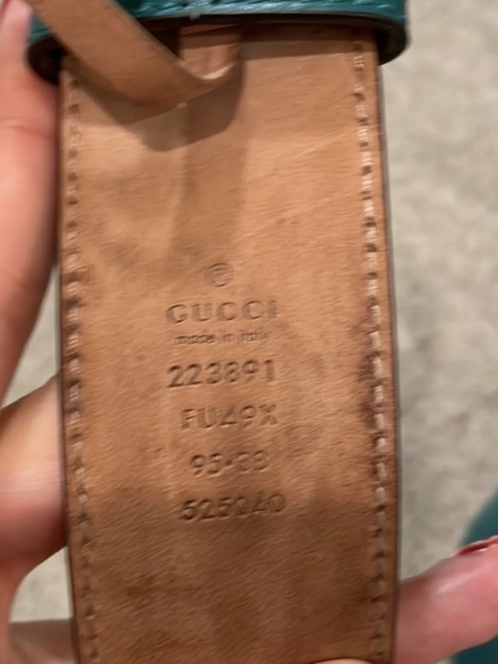 Gucci Belt.